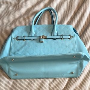 Baby blue purse NWOT